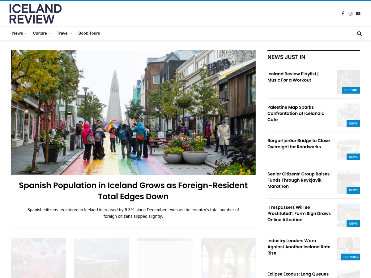 Iceland Review: Editorial Platform Rebuild